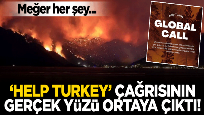 Help Turkey çağrısının gerçek yüzü ortaya çıktı! Meğer her şey...