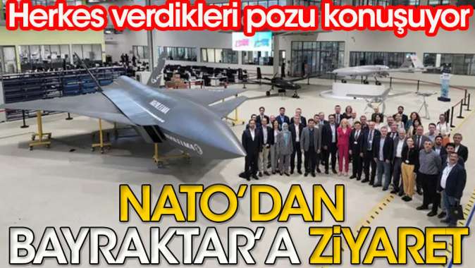 Herkes verdikleri pozu konuşuyor | NATOdan Bayraktara ziyaret