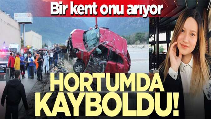 Hortumda kaybolan Buse Acarı arama çalışmaları sürüyor