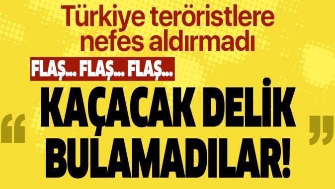 İçişleri Bakanlığı açıkladı: 89 terörist etkisiz hale getirildi.