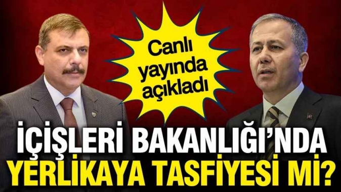 İçişleri Bakanlığında Ali Yerlikaya dönemi tasfiye mi ediliyor? Bakan Çiftçi Bayrak değişimi dedi
