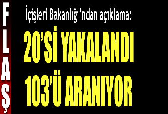 İçişleri Bakanlığı'ndan Kumkapı açıklaması