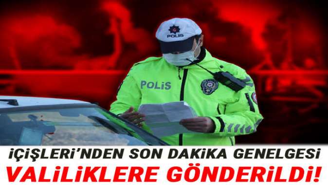 İçişleri Bakanlığından şampiyonluk kutlamalarına ilişkin son dakika genelgesi...