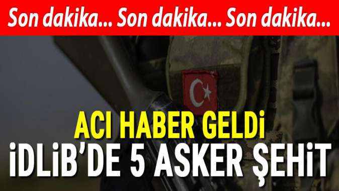 İdlibden acı haber