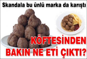 IKEA 'nın İsveç köftesinde at eti