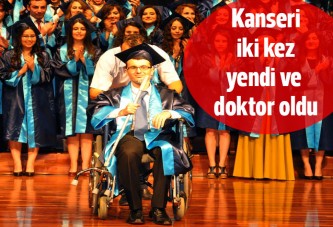 İki kez lösemiyi yendi azmetti doktor oldu