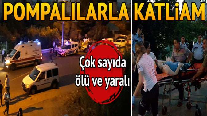 İki pompalıyla dehşet saçtı: Çok sayıda ölü ve yaralı var