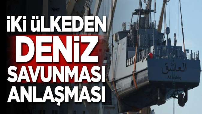 İki ülkeden deniz savunması anlaşması