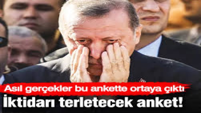 İktidarı terletecek anket! Asıl gerçekler bu ankette ortaya çıktı
