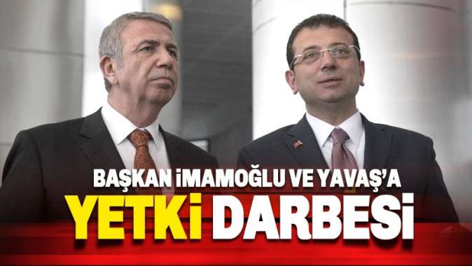 İmamoğlu ve Yavaşa Yetki Darbesi