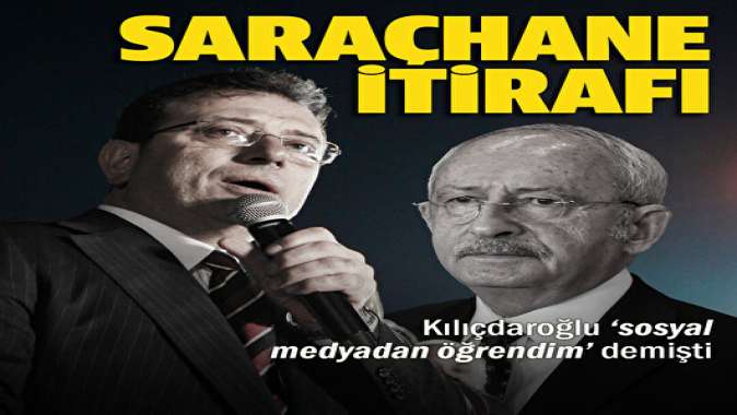 İmamoğludan Saraçhane itirafı: Kılıçdaroğlu sosyal medyadan öğrendim demişti