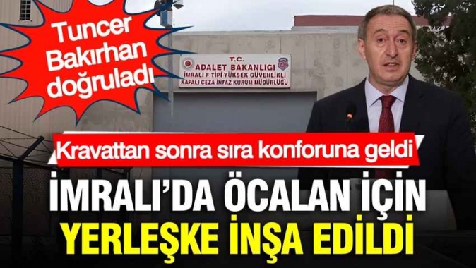 İmralıda Öcalan için yerleşke inşa edildi: DEM Parti doğruladı