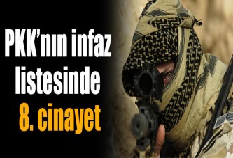 İnfaz listesinde 8. cinayet