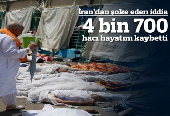 İran'dan şok iddia: Hac'da 4 bin 700 kişi öldü