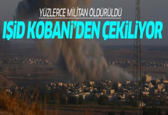 IŞİD Kobani'den geri çekiliyor