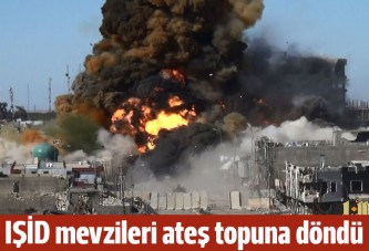 IŞİD'e havadan ölüm yağdı
