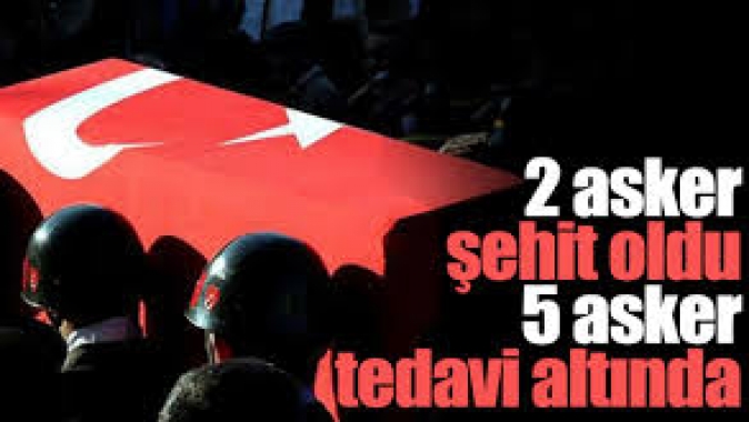 İskenderun’da 2 asker şehit oldu: 5 asker tedavi altında
