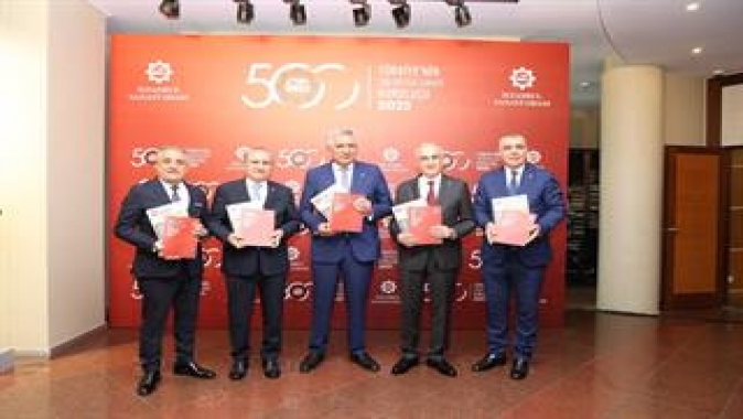 İSO “Türkiye’nin 500 Büyük Sanayi Kuruluşu Araştırması-2025” sonuçlarını açıkladı