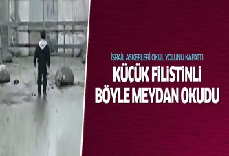 İsrail askerlerine meydan okudu