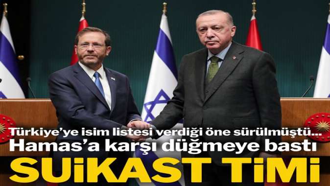 İsrail, Hamas’ın peşine suikast timi gönderecek