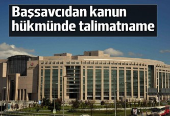İstanbul Başsavcısı Salihoğlu'ndan 'avukatların üstü aranacak' talimatnamesi