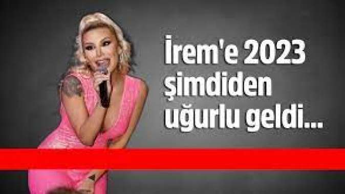 İstanbul gece hayatının Kraliçesi İrem…İrem'e 2023 şimdiden uğurlu geldi...