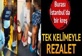 İstanbul'da bir kreş! Tek kelimeyle rezalet