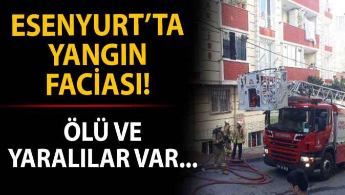 İstanbulda korkutan yangın! 2 kişi hayatını kaybetti