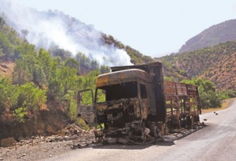 İşte çatışma bölgesi