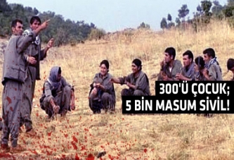 İşte PKK'nın gerçek yüzü!