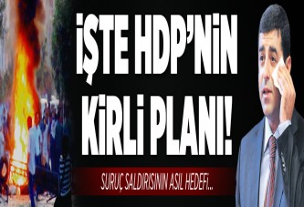 İşte Suruç saldırısının asıl hedefi