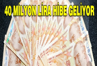 İSTKA'dan 40 milyon lira hibe