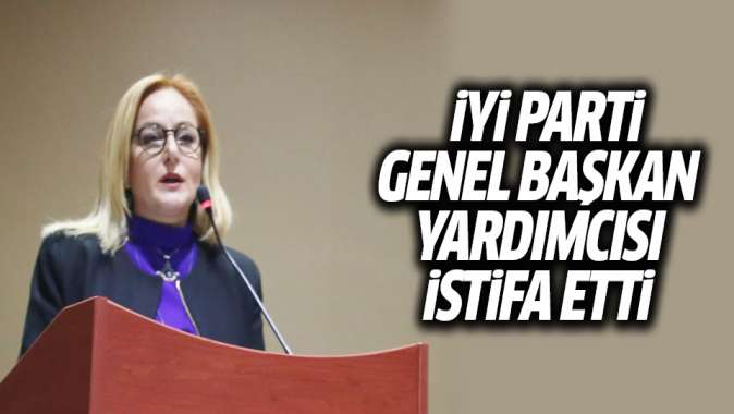 İYİ Partide Ayfer Yılmaz Istifa Etti