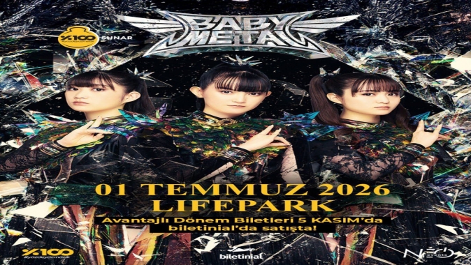 Japon Metal Fırtınası Lifepark’ta Esecek: BABYMETAL 1 Temmuz’da İstanbul’da