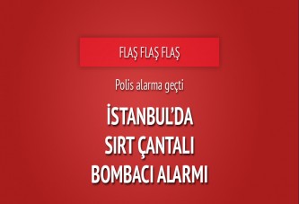 Kadıköy'de sırt çantalı bombacı alarmı