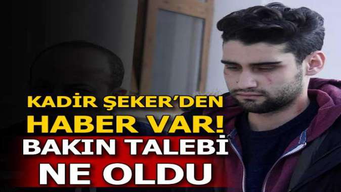 Kadir Şekere, üniversite sınavı için cezaevinde eğitim desteği