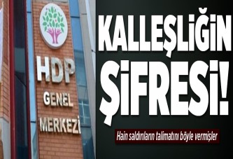 Kalleşliğin şifresi: Davul zurna.