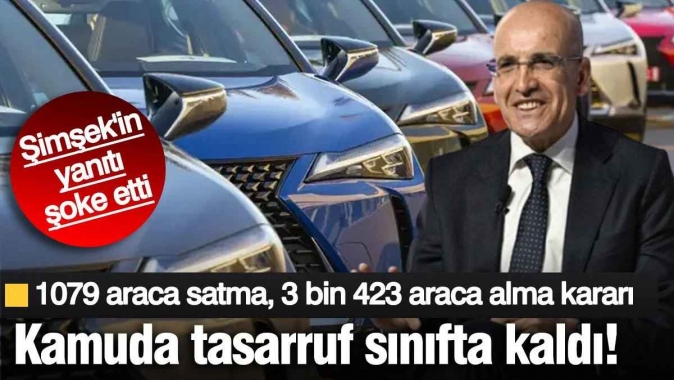 Kamuda tasarruf sınıfta kaldı! Mehmet Şimşekin yanıtı şoke etti