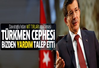 Kapat Başbakan Davutoğlu'ndan MİT TIRları açıklaması
