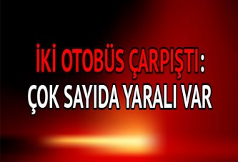 Karacabey'de öğrenci ve işçi servisleri çarpıştı:1 ölü, 30 yaralı