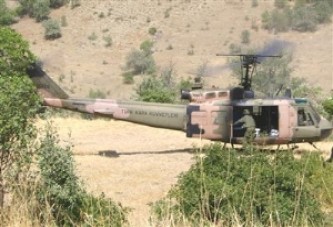 Kars'ta Helikoptere Saldırı Düzenlendi