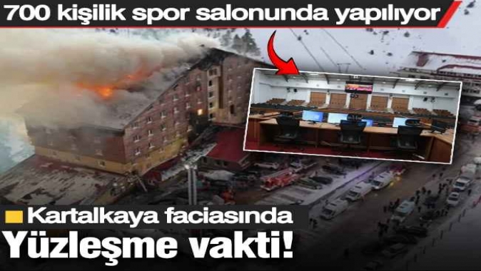Kartalkaya faciasında yüzleşme vakti! 700 kişilik spor salonunda yapılıyor…
