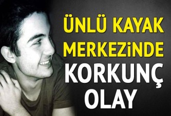 Kayak tatilinde feci olay