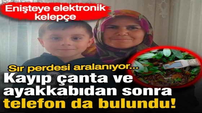Kayıp çanta ve ayakkabıdan sonra telefonda bulundu! Enişteye elektronik kelepçe