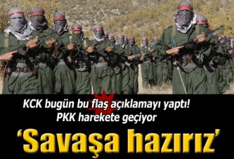 KCK: Savaşa hazırız