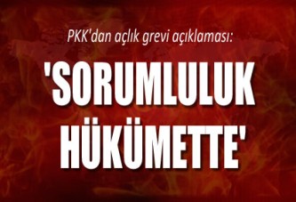 KCK: Sorumluluk bundan sonra hükümette