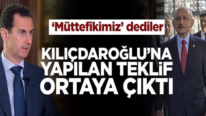 Kemal Kılıçdaroğlu’na yapılan teklif ortaya çıktı