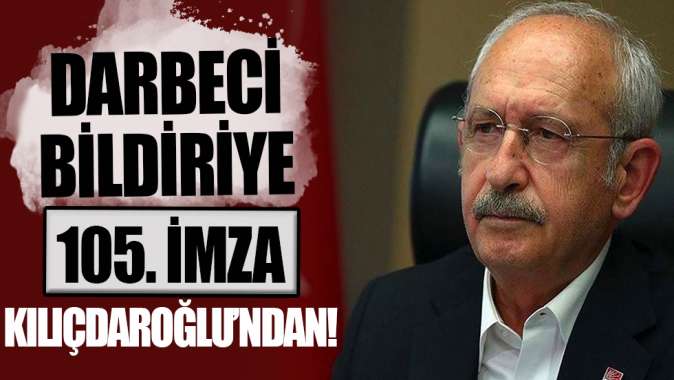 Kemal Kılıçdaroğlunun amirallerin bildirisi hakkında ilk yorumu