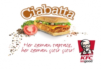 KFC, Ciabatta ile Aşka Geldi