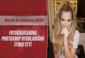 Khloe Kardashian'dan photoshop itirafı!